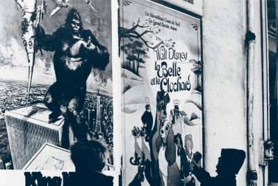 Visuel de l'exposition Grand Écran, 130 ans de cinémas en Loire-Atlantique © ADLA