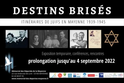 Destins brisés. Itinéraires de Juifs en Mayenne 1939-1945