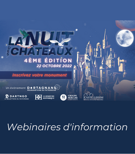 Webinaires - La Nuit des Châteaux