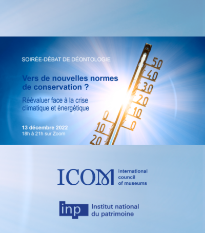 ICOM France organise une soirée-débat sur les nouvelles normes de conservation