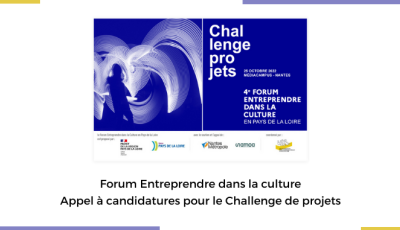 Forum Entreprendre : appel à candidatures pour le Challenge de projets