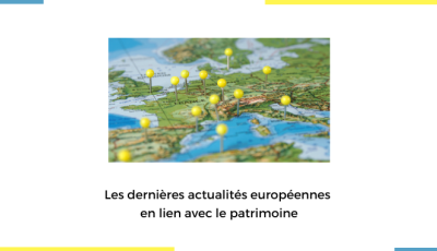 Le patrimoine et l'Europe - Novembre 2022