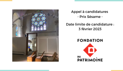 Appel à candidatures - Prix Sésame